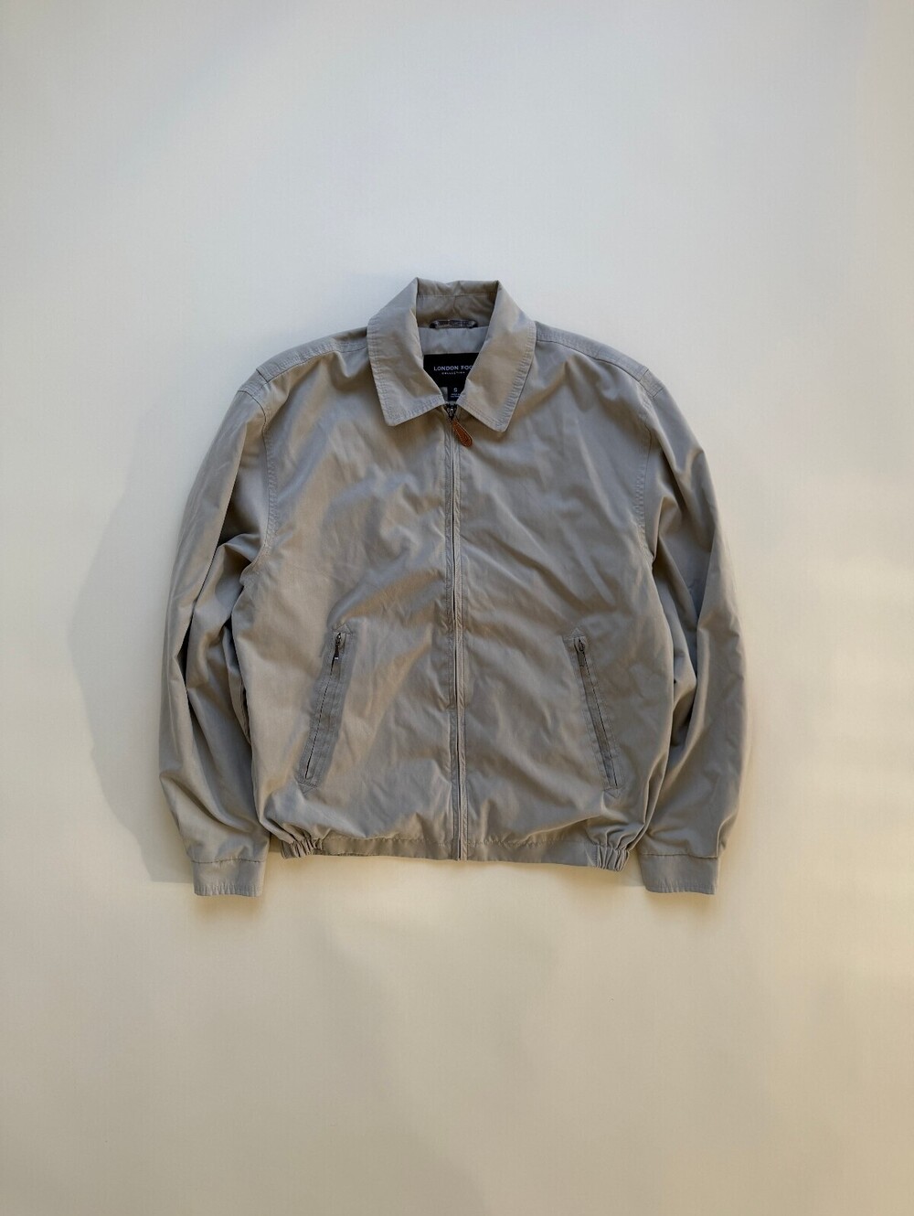 London Fog Tan Harrington Jacket